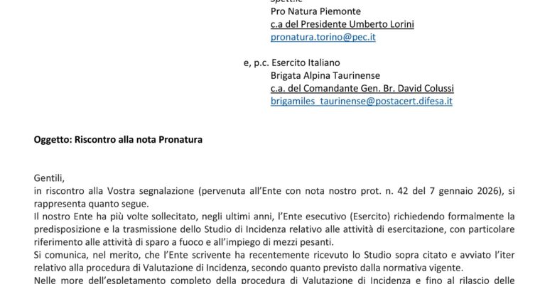 BLOCCATI I MILITARI IN BARAGGIA